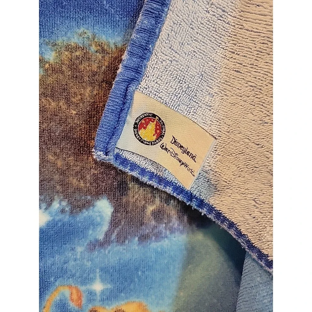 Vintage Disneyland Mickey Sourcerer Beach Stitch Dumbo Tinkerbell Beach Towel